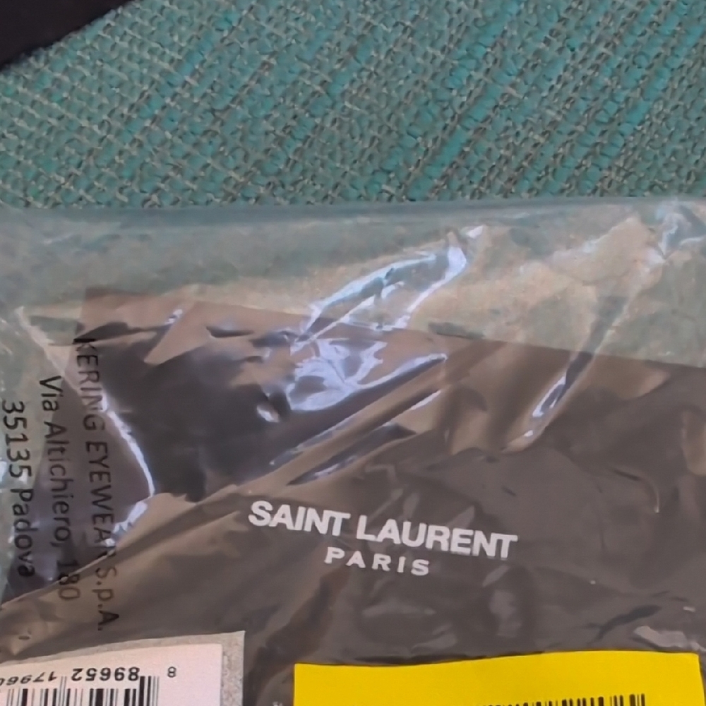Saint Laurent Gold Glasses - Picture 6 of 6